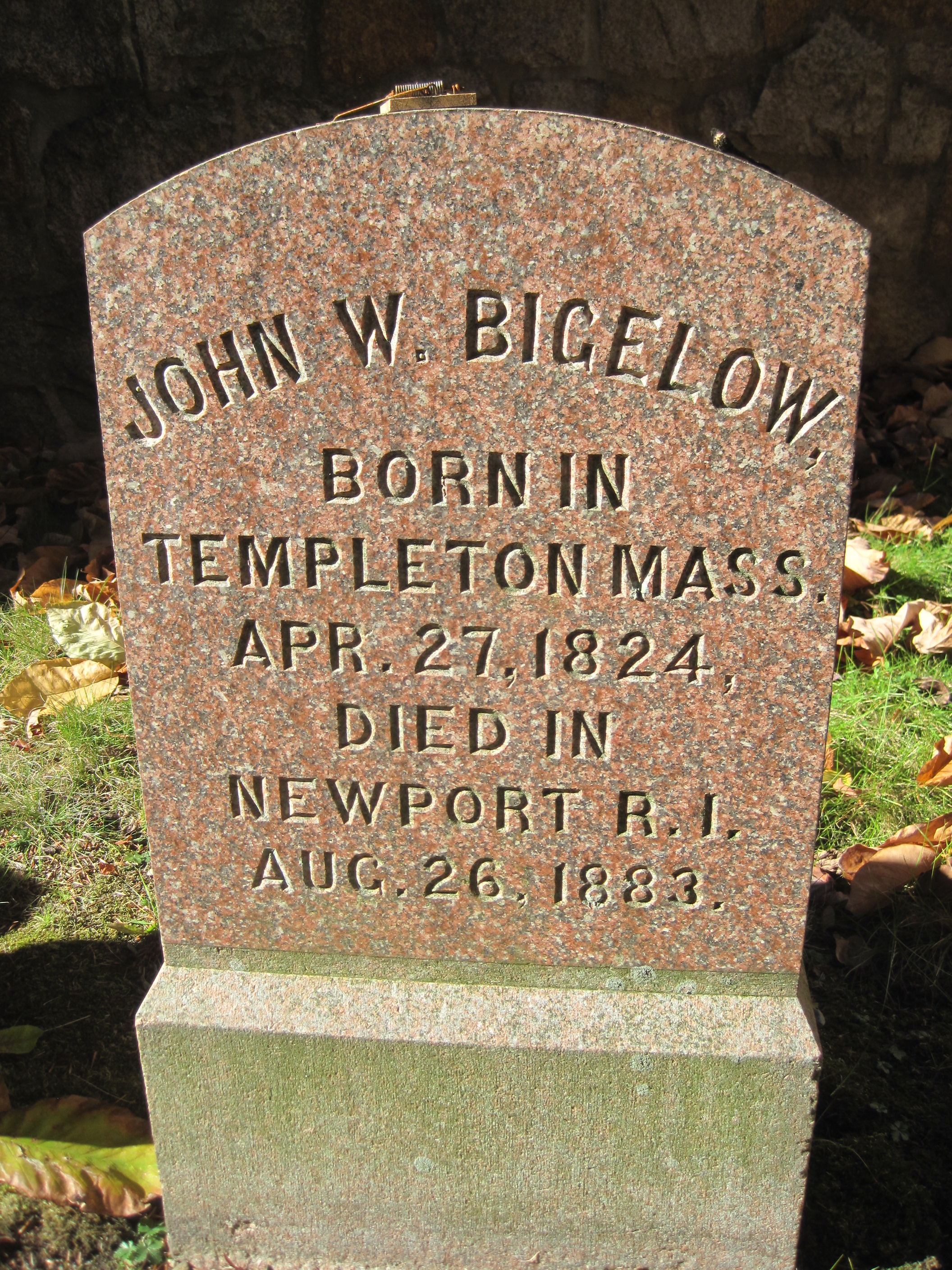 John W. 7 Bigelow
