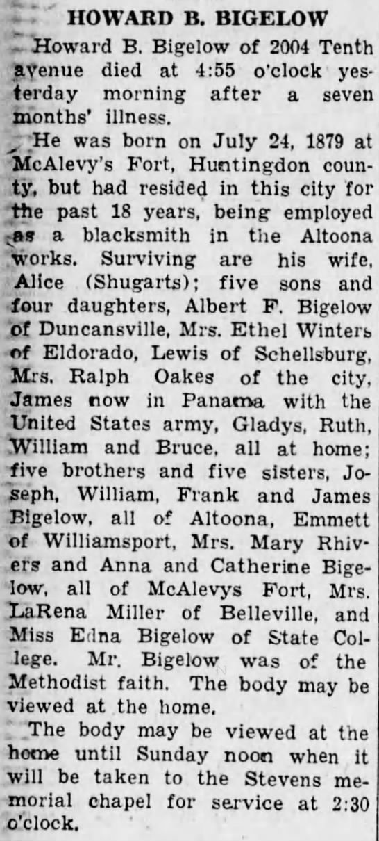 howard obit