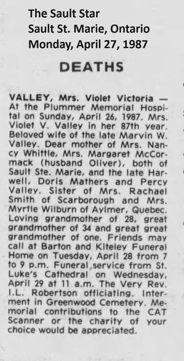 violet obit